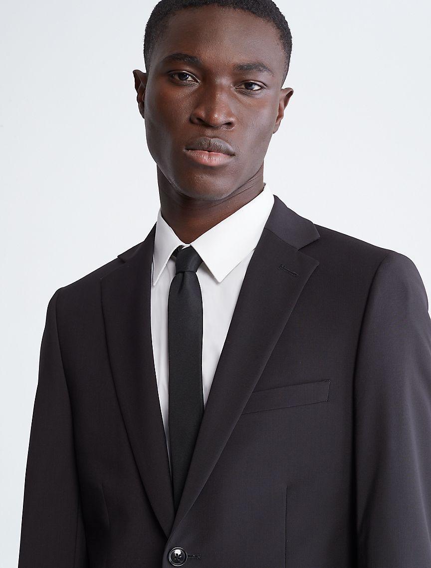 Skinny Fit Black Suit Jacket Product Image