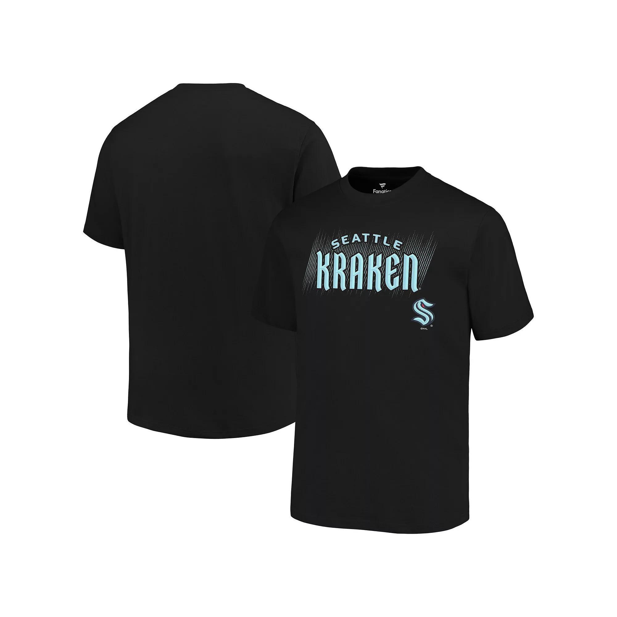 Men's Fanatics Black Washington Capitals Big & Tall Wordmark T-Shirt, Size: 5XB Product Image