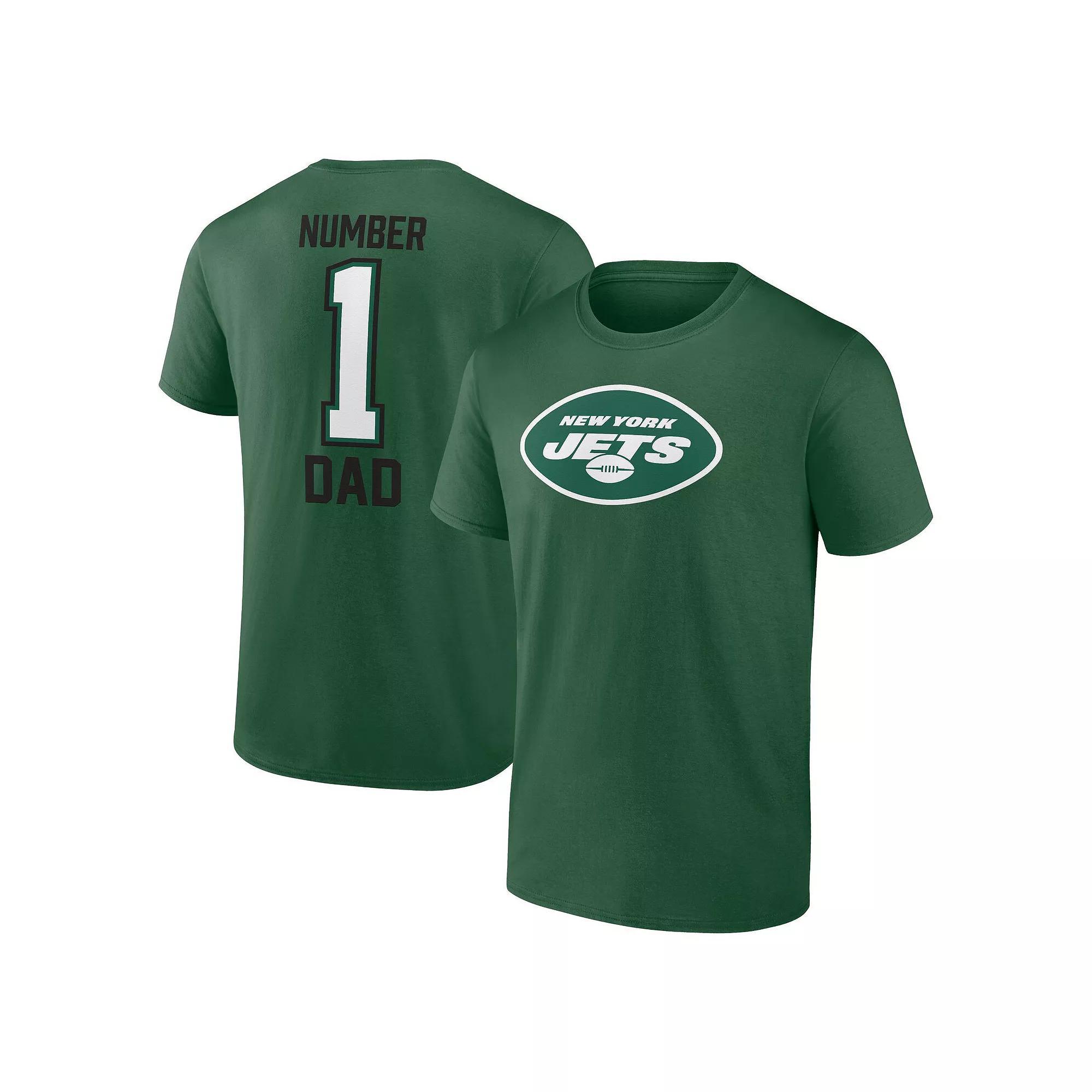 Men's Fanatics Branded Red Tampa Bay Buccaneers #1 Dad T-Shirt, Size: 5XB Product Image