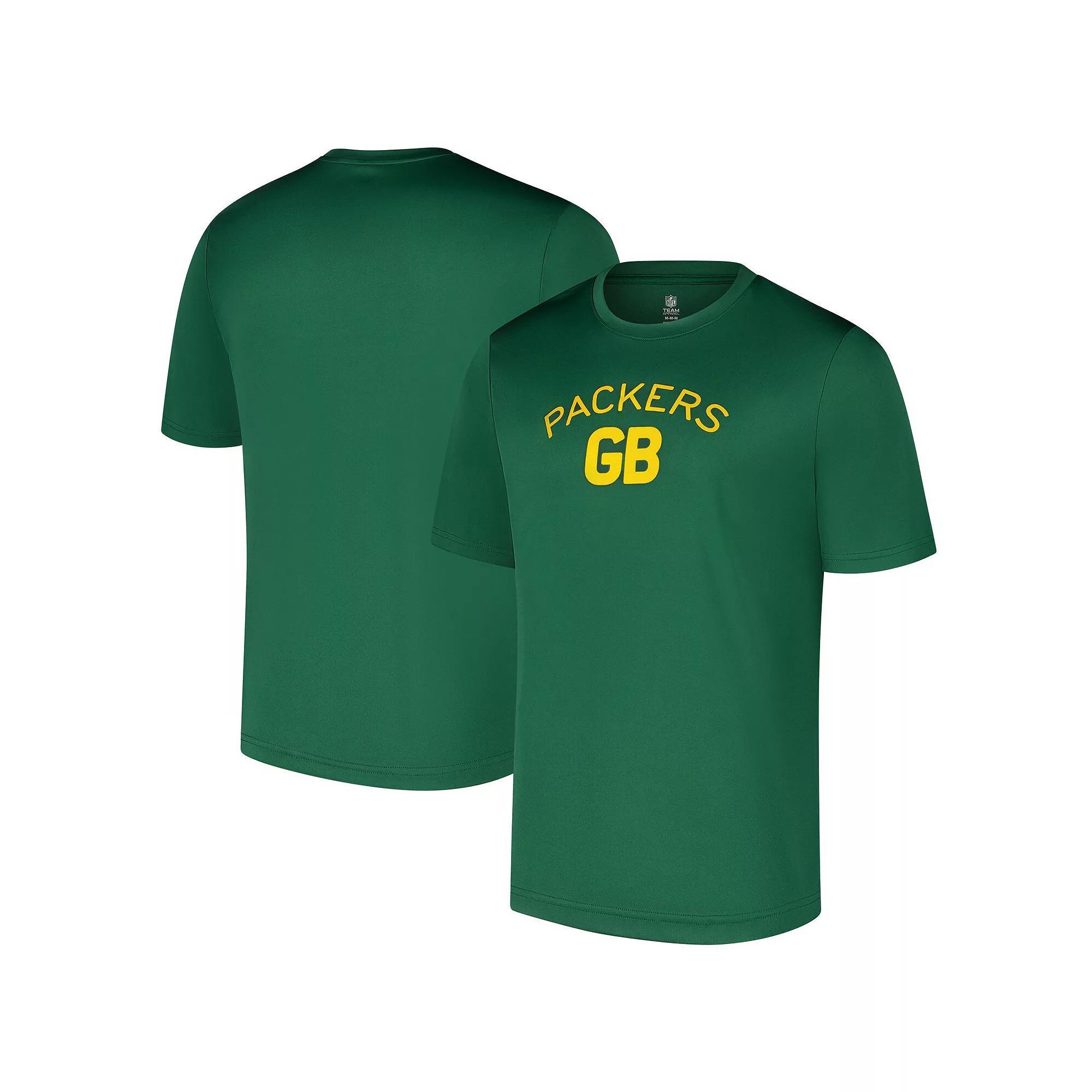 Men's Green Green Bay Packers Stadium Retro T-Shirt, Size: XL Product Image