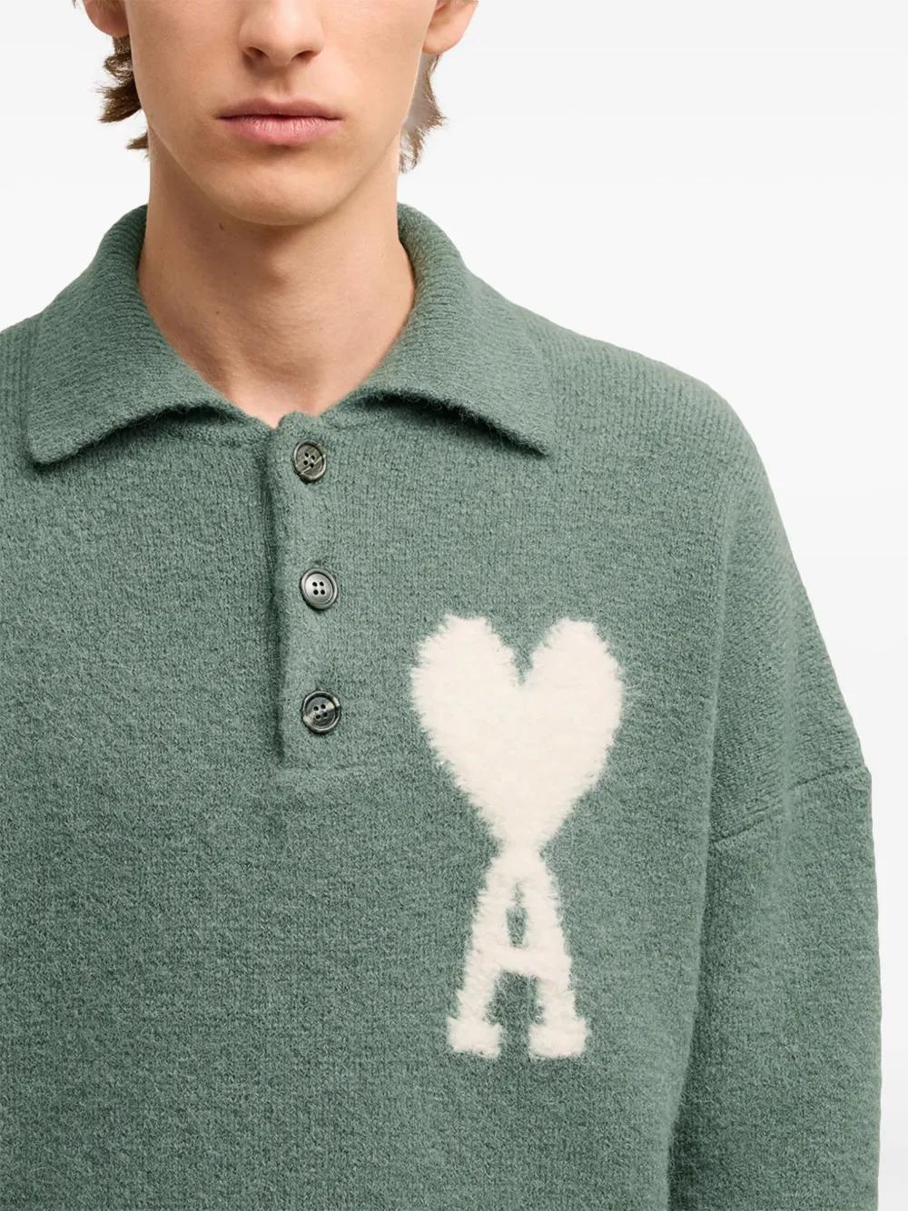 Ami De Coeur polo sweater  Product Image