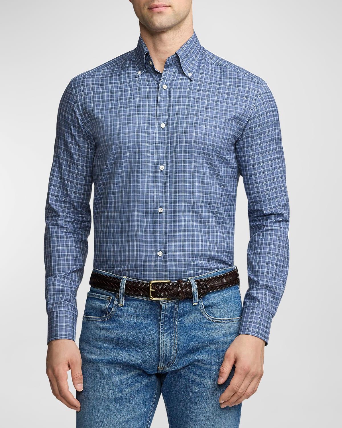 Mens Plaid Flannel Shirt Product Image