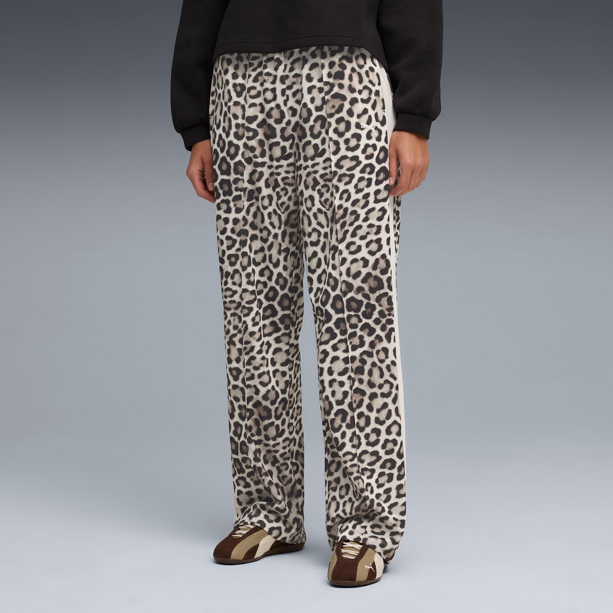 T7 LEO LUXE Women's All-Over Print Straight Pants Product Image