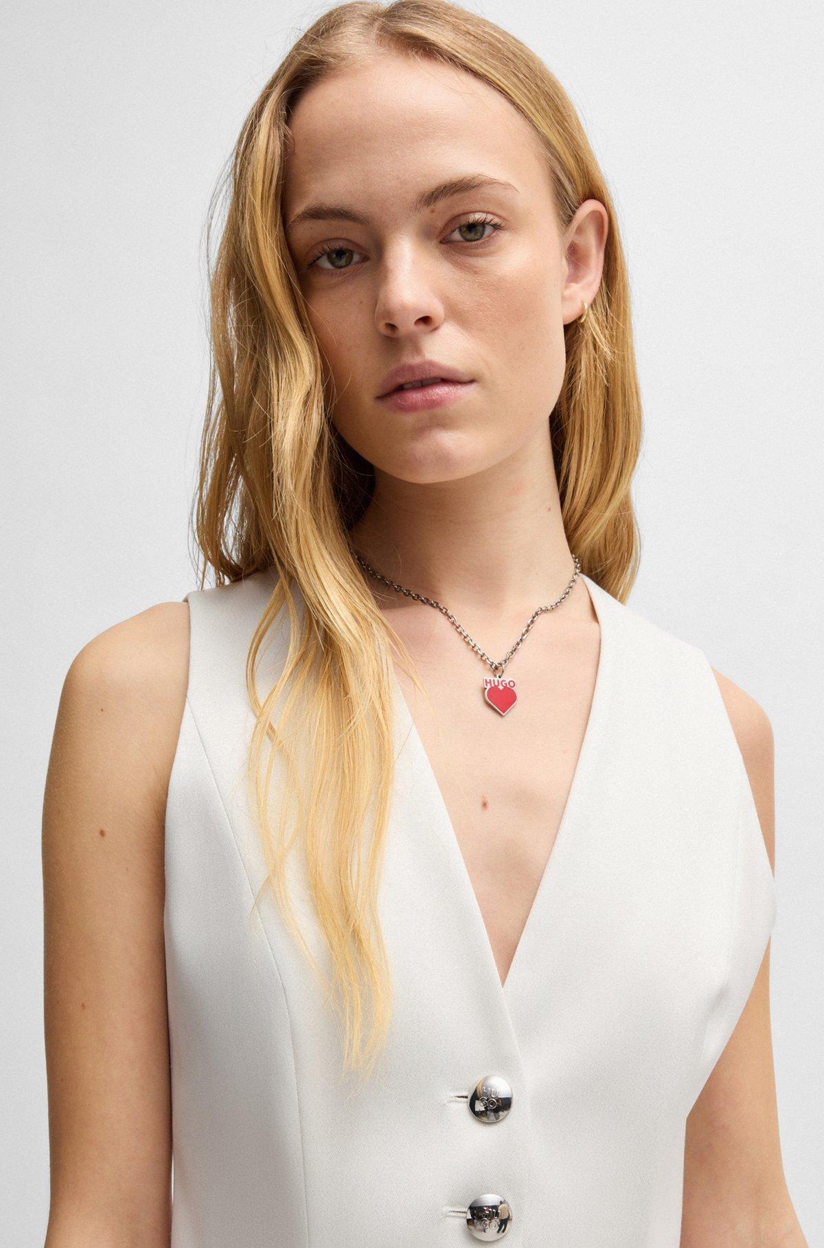 Regular-fit waistcoat in shimmer fabric Product Image