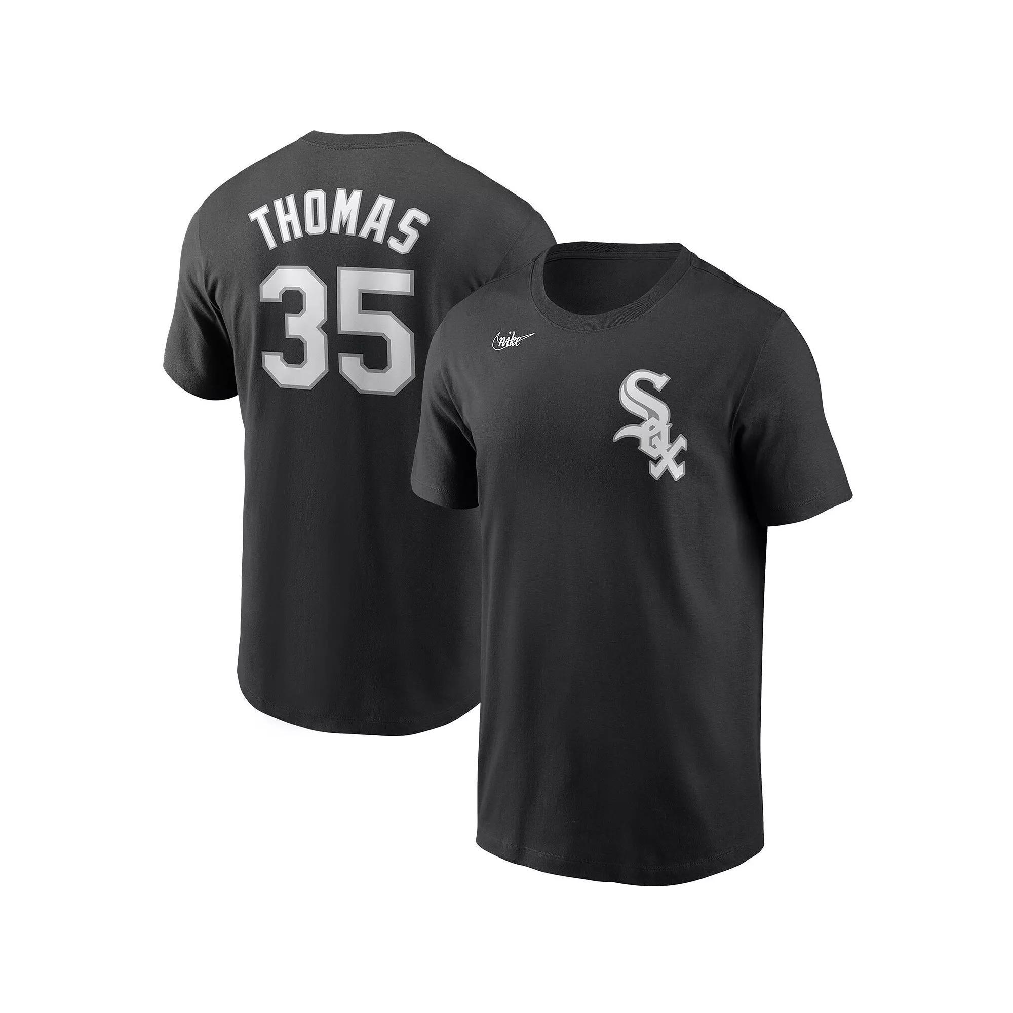 Men's Nike Jazz Chisholm Jr. Black Miami Marlins Name & Number T-Shirt, Size: 2XL Product Image