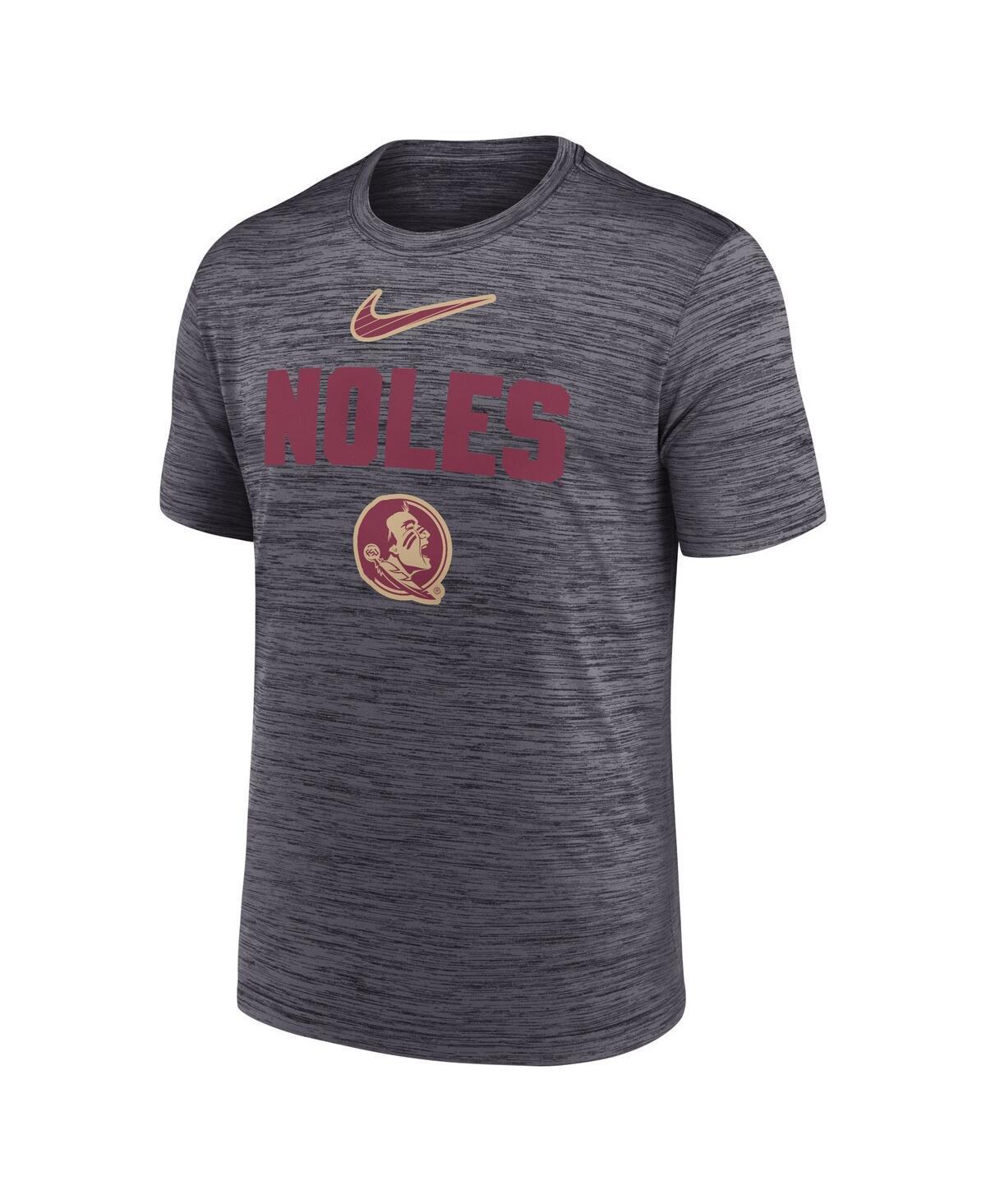 NIKE Men's Ohio State Buckeyes 2024 Sideline Velocity Performance T-shirt In Black Product Image
