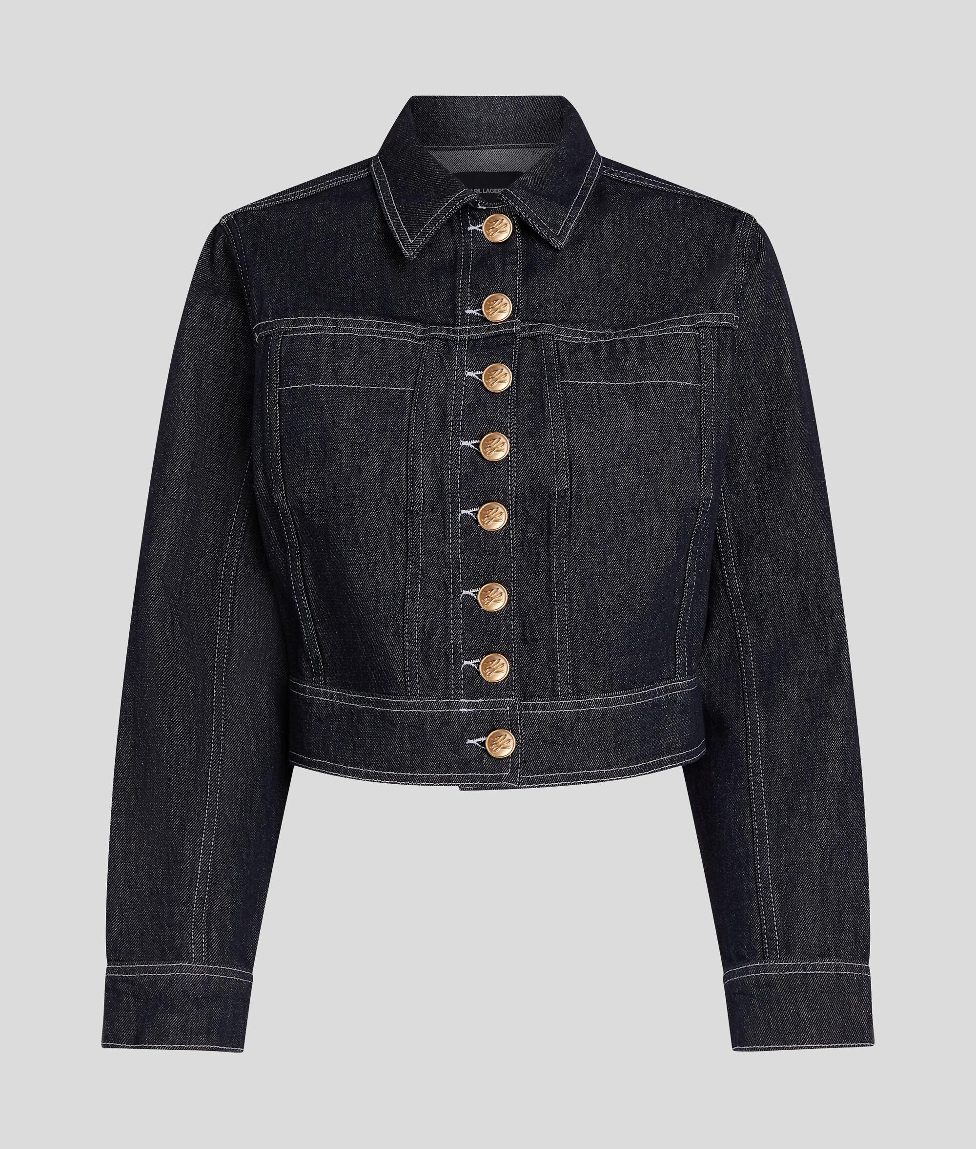 CROPPED DENIM JACKET Product Image