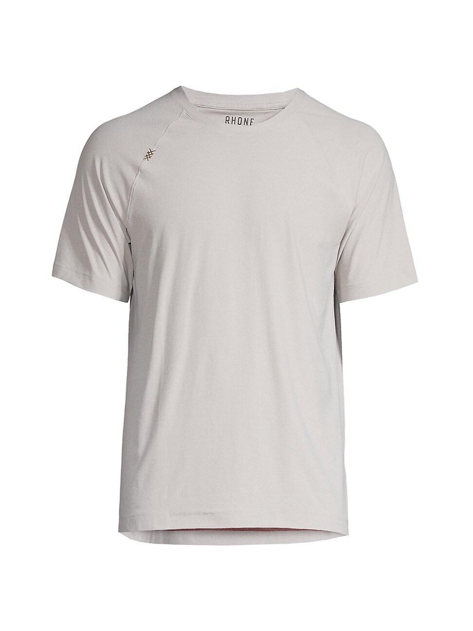 Rhone Reign Short Sleeve Tee Light Grey Heather M Product Image