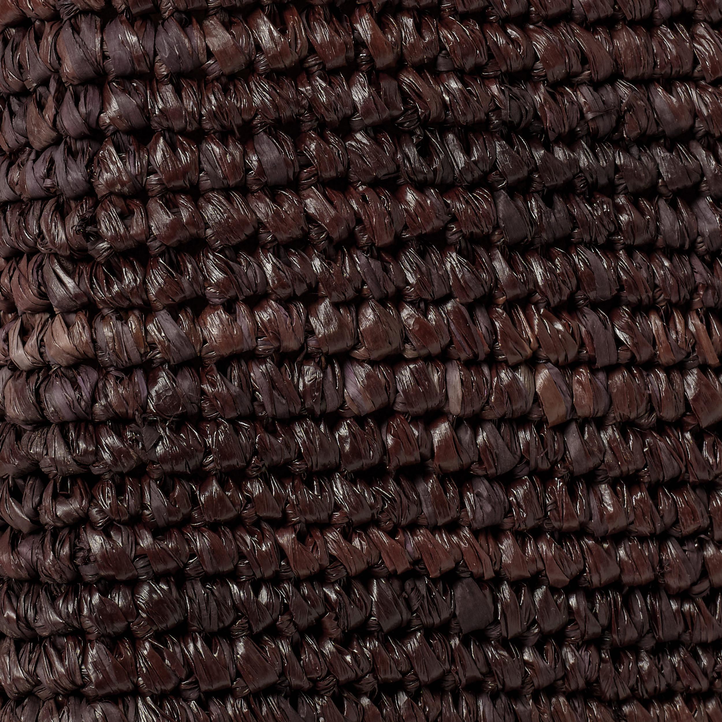 OVERSIZED HAND-WOVEN TOTE BAG - RAFFIA Product Image