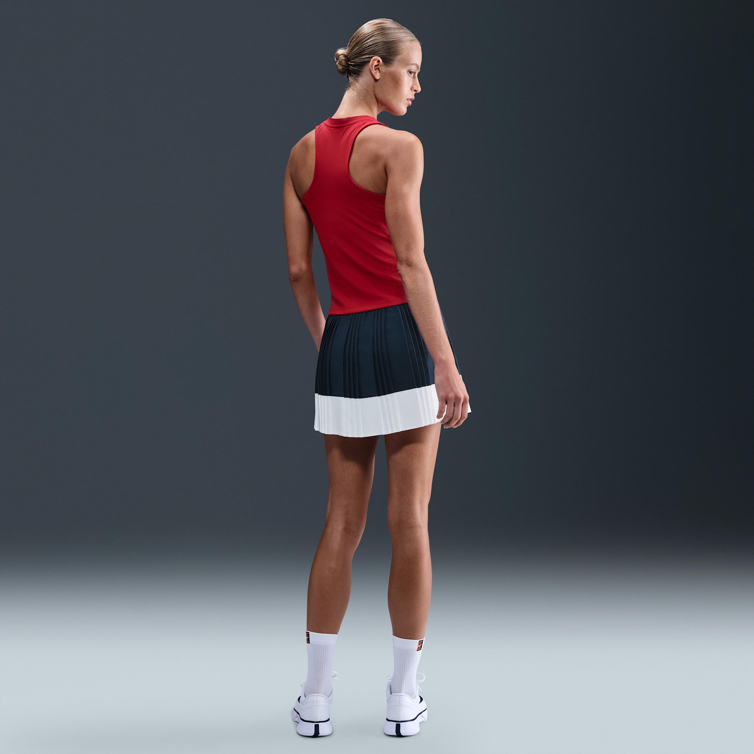 NikeCourt Ace Advantage Women's Dri-FIT Pleated Tennis Skirt Product Image