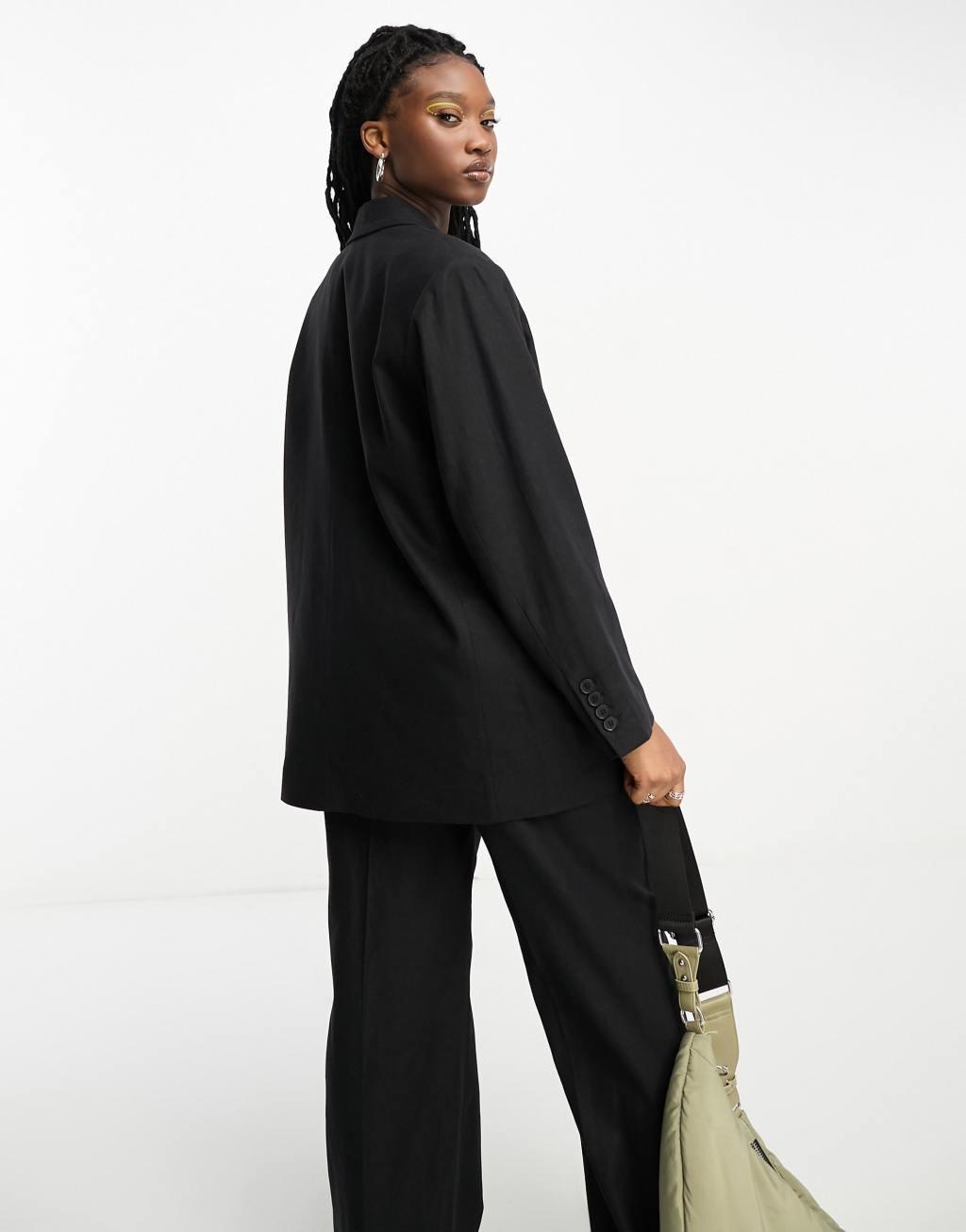 Weekday Liv linen mix blazer Product Image