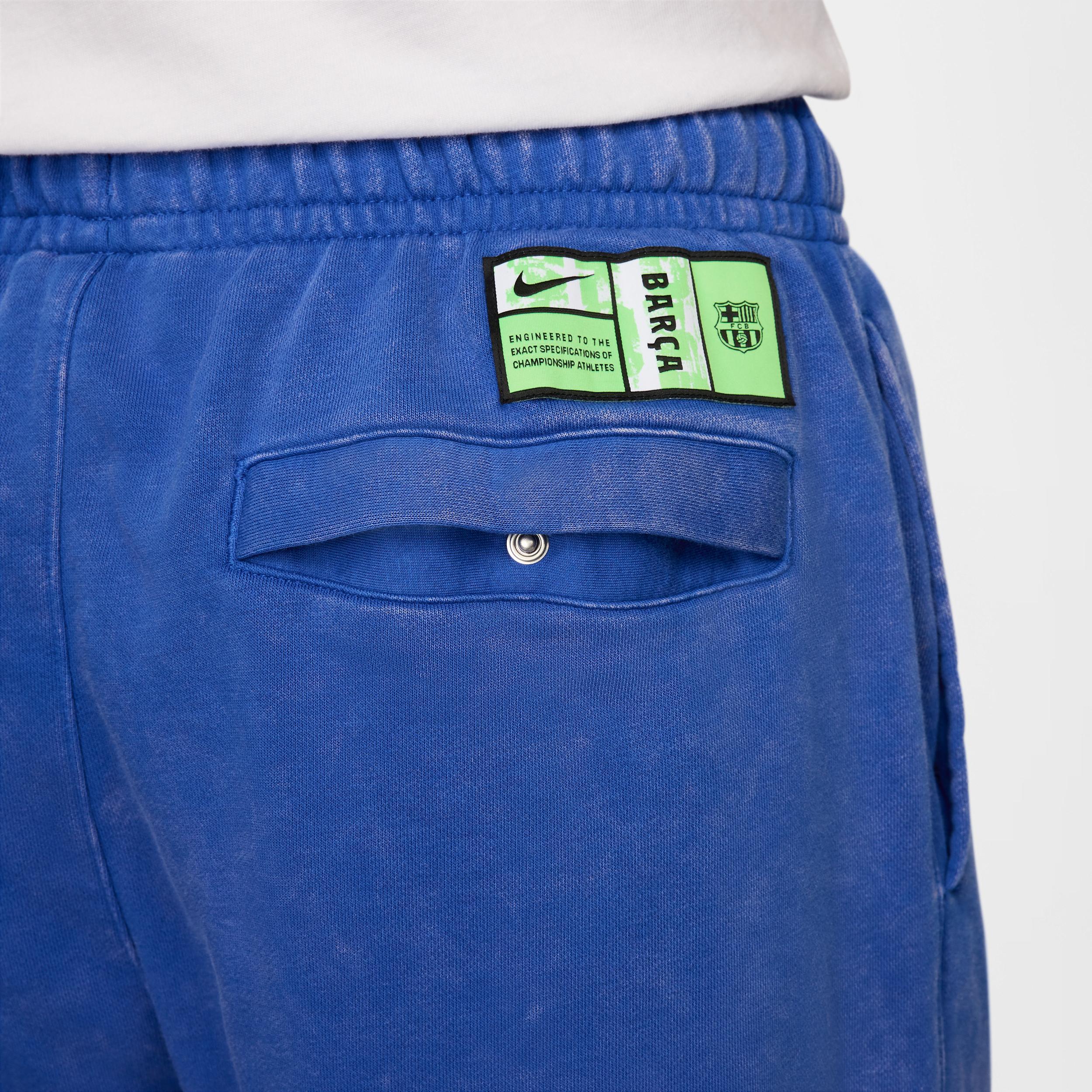 FC Barcelona Club Third Nike Men's Soccer French Terry Jogger Pants Product Image