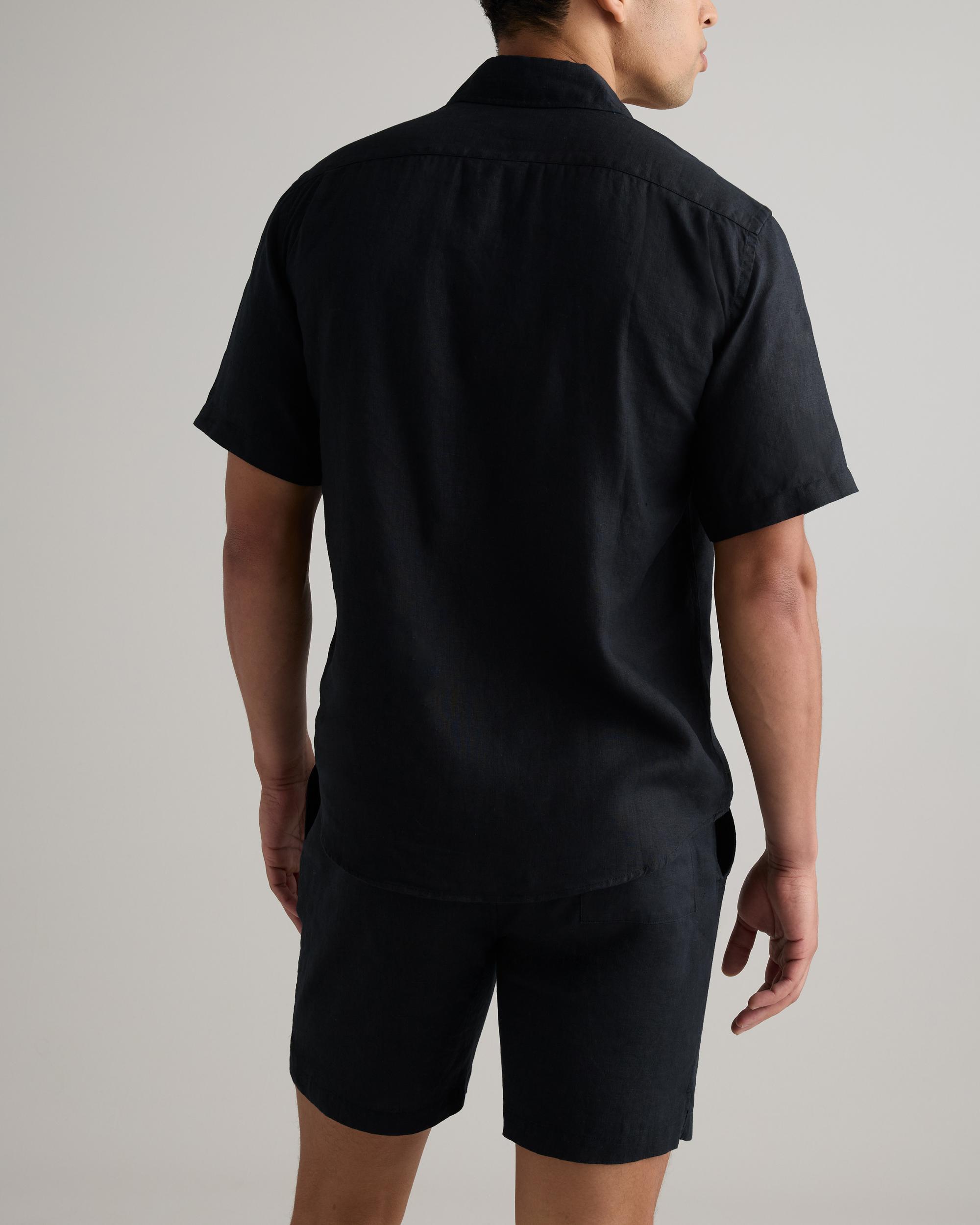 Quince | Men's 100% European Linen Drawstring Beach Shorts 7" Product Image