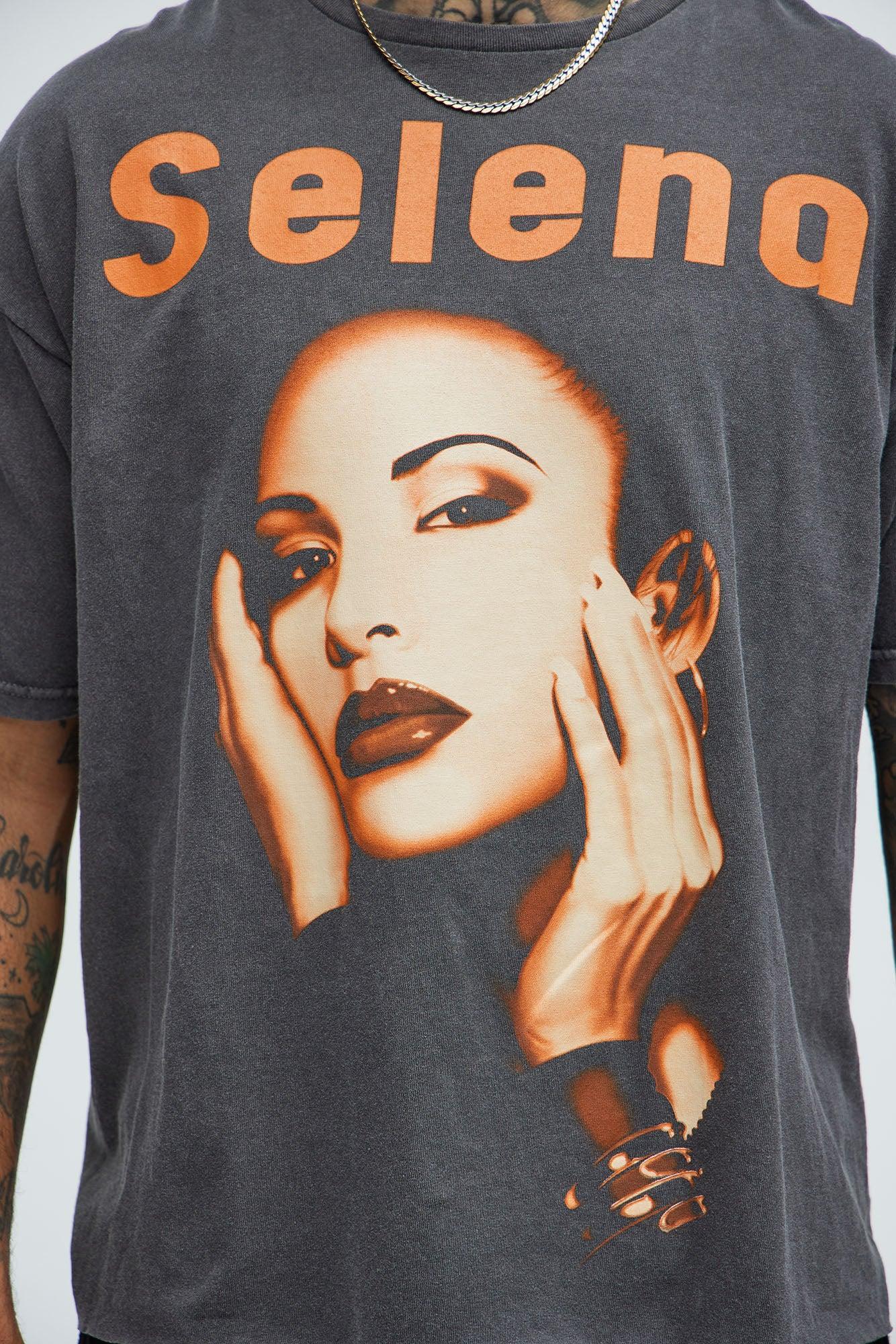 Selena Oversized Short Sleeve Tee - Brown Product Image