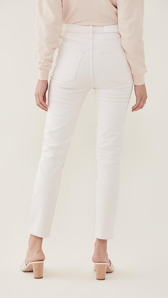 RE/DONE 90s High Rise Comfort Stretch Ankle Crop Jeans | Shopbop Product Image