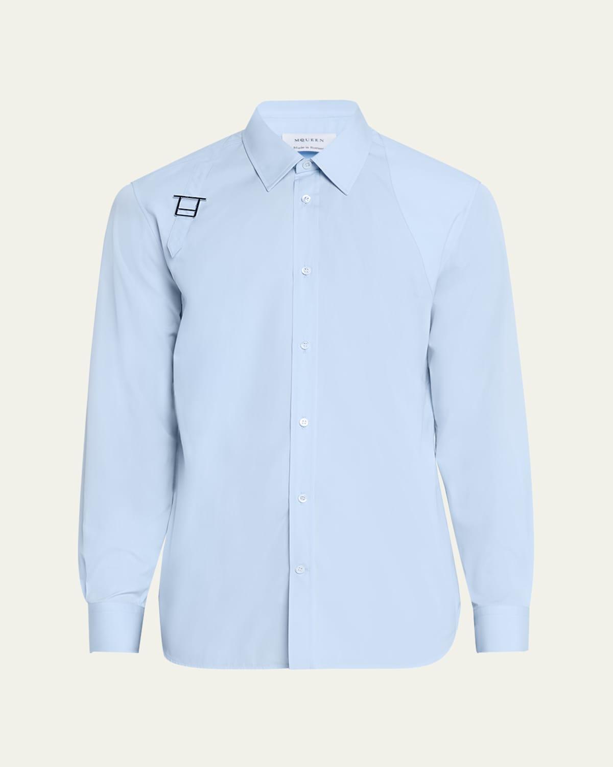 Mens Harness Sport Shirt with Strap Product Image