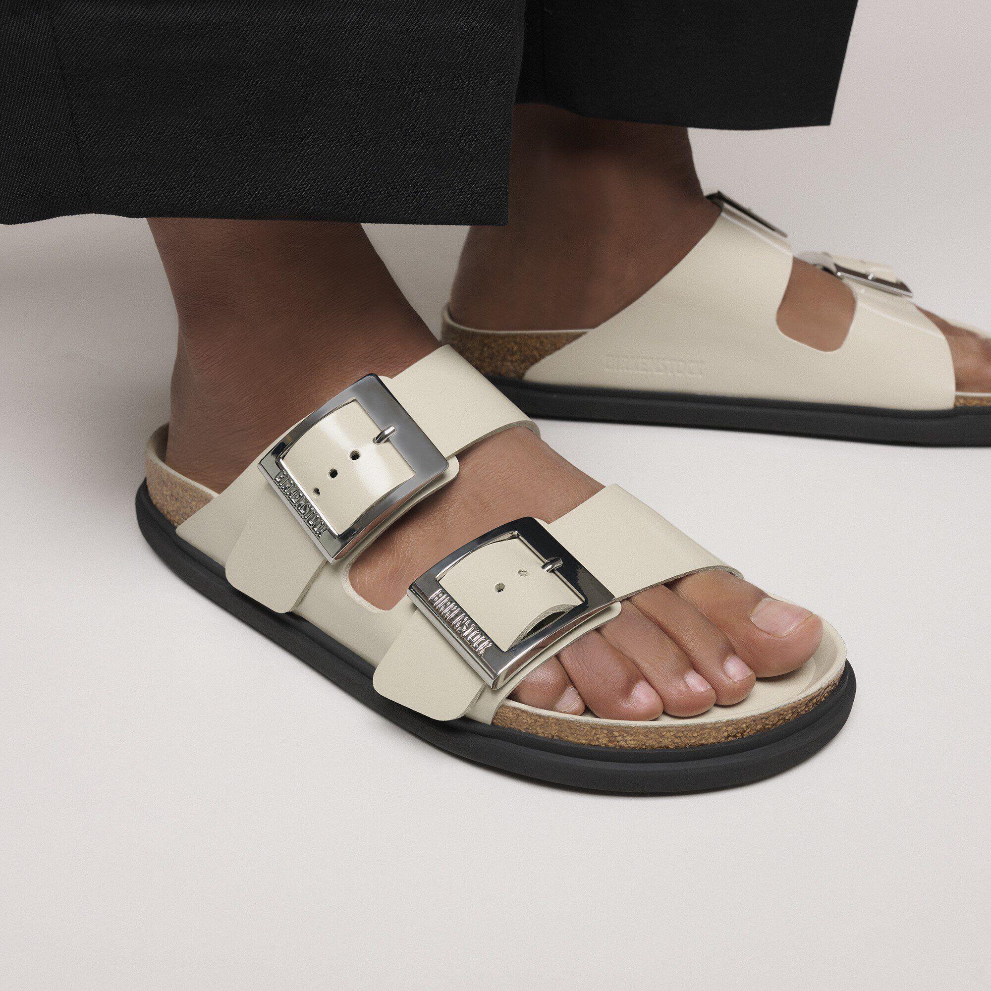 Arizona Droplet Buckle Natural Leather Patent Product Image