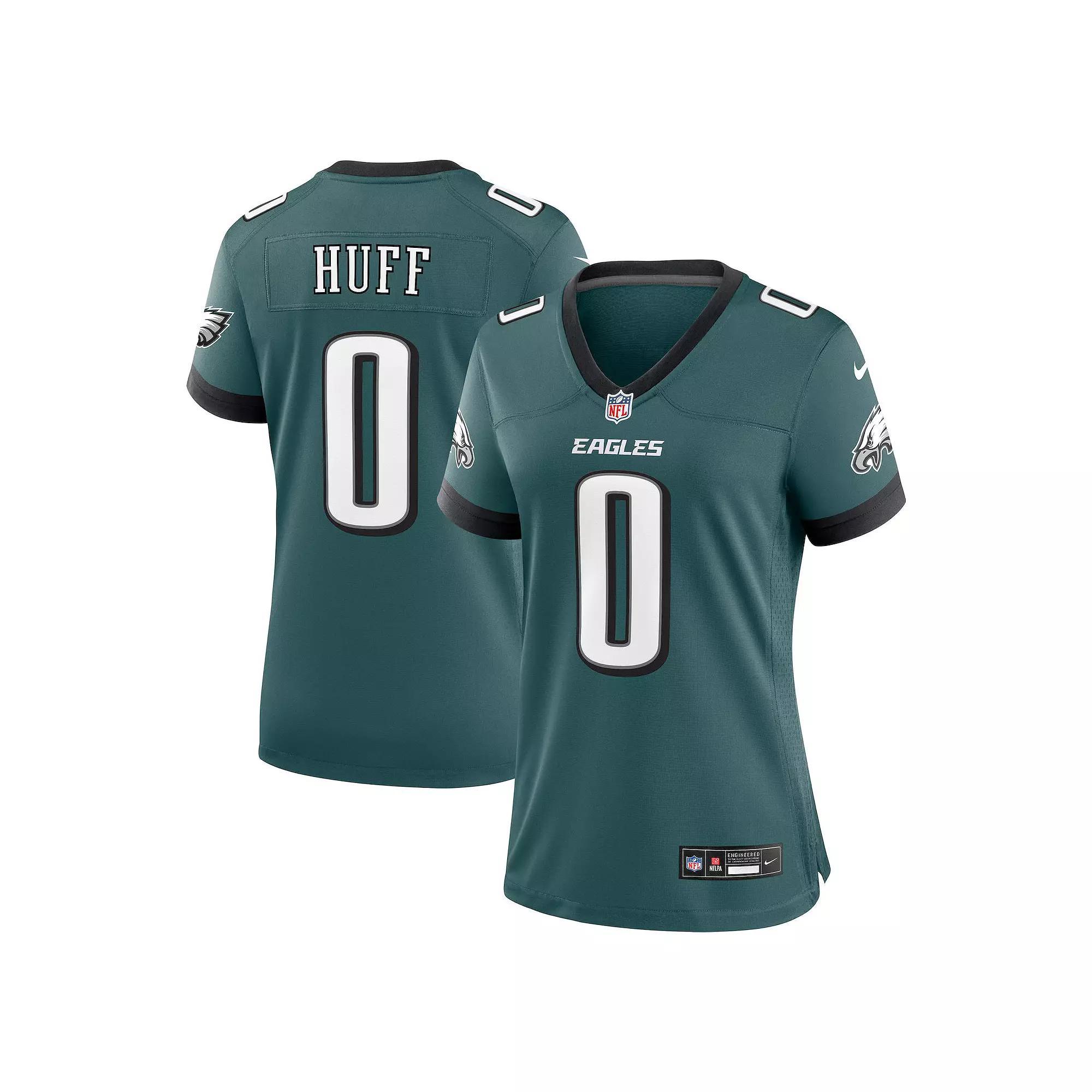 Women's Nike Bryce Huff Midnight Green Philadelphia Eagles Game Player Jersey, Size: Small Product Image