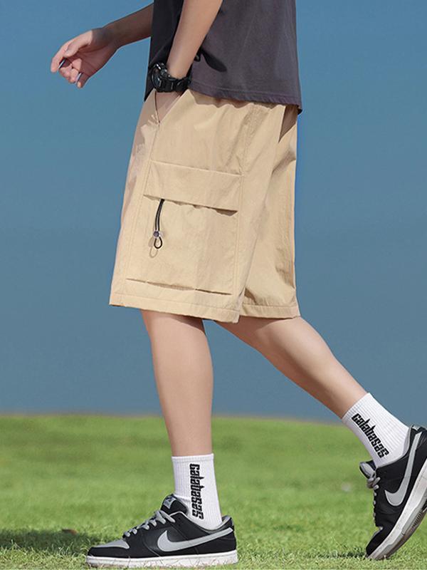 Men's Casual Cargo Cut Pants Shorts Product Image