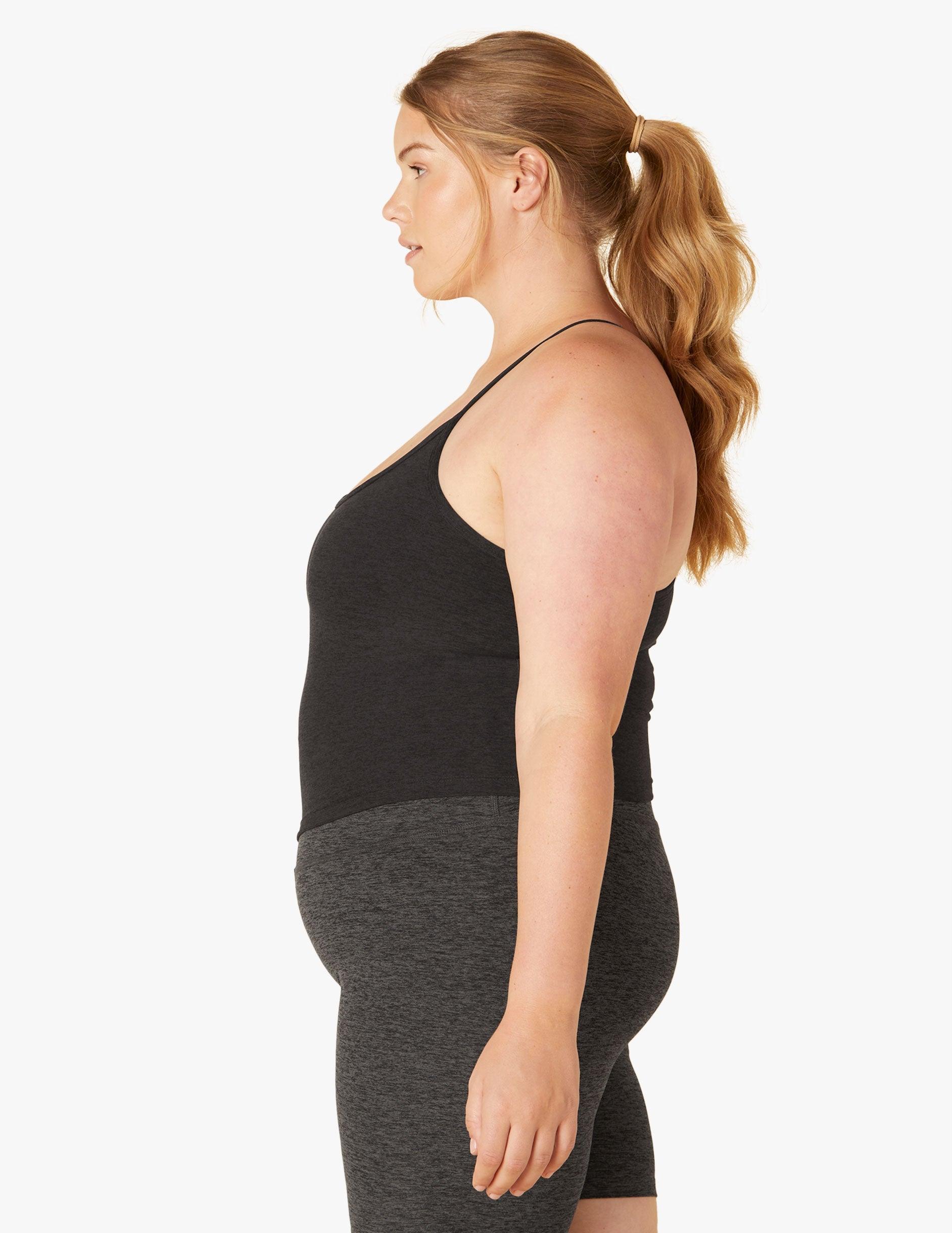 Spacedye Slim Racerback Cropped Tank Product Image