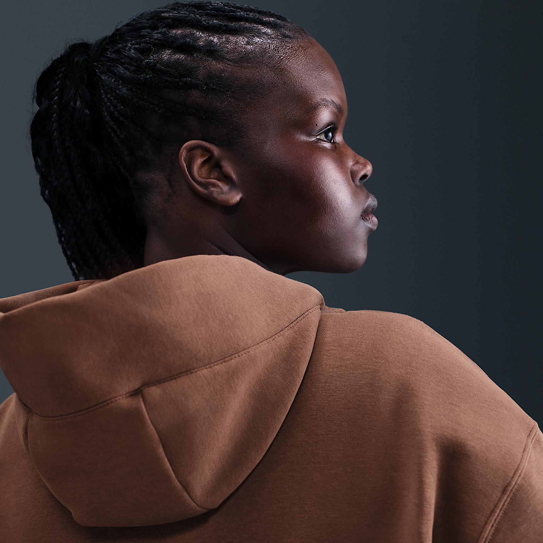Nike Sportswear Phoenix Fleece Women's Oversized Full-Zip Hoodie (Plus Size) Product Image