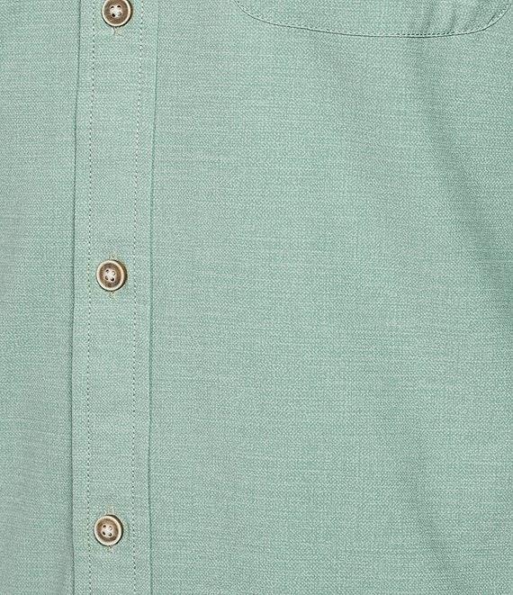 Rowm Performance Rec + Relax Short Sleeve Solid Textured Shirt Product Image