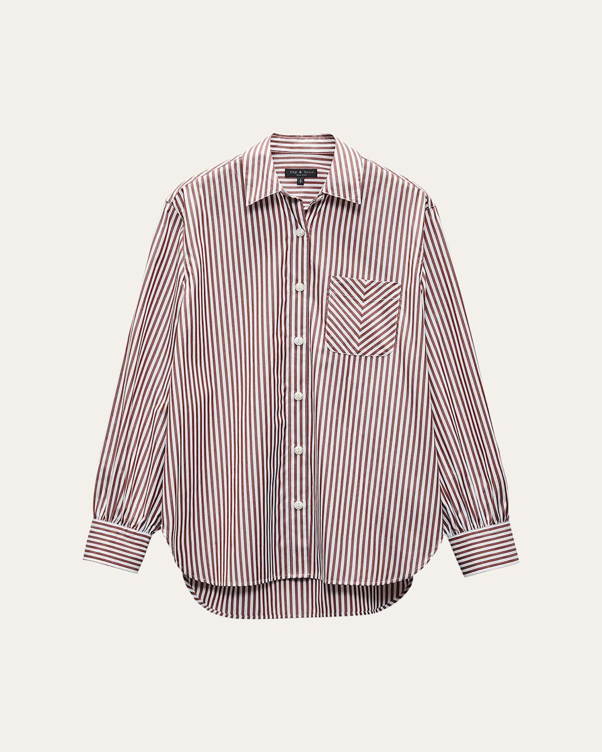 rag & bone Maxine Cotton Button Down Shirt Product Image