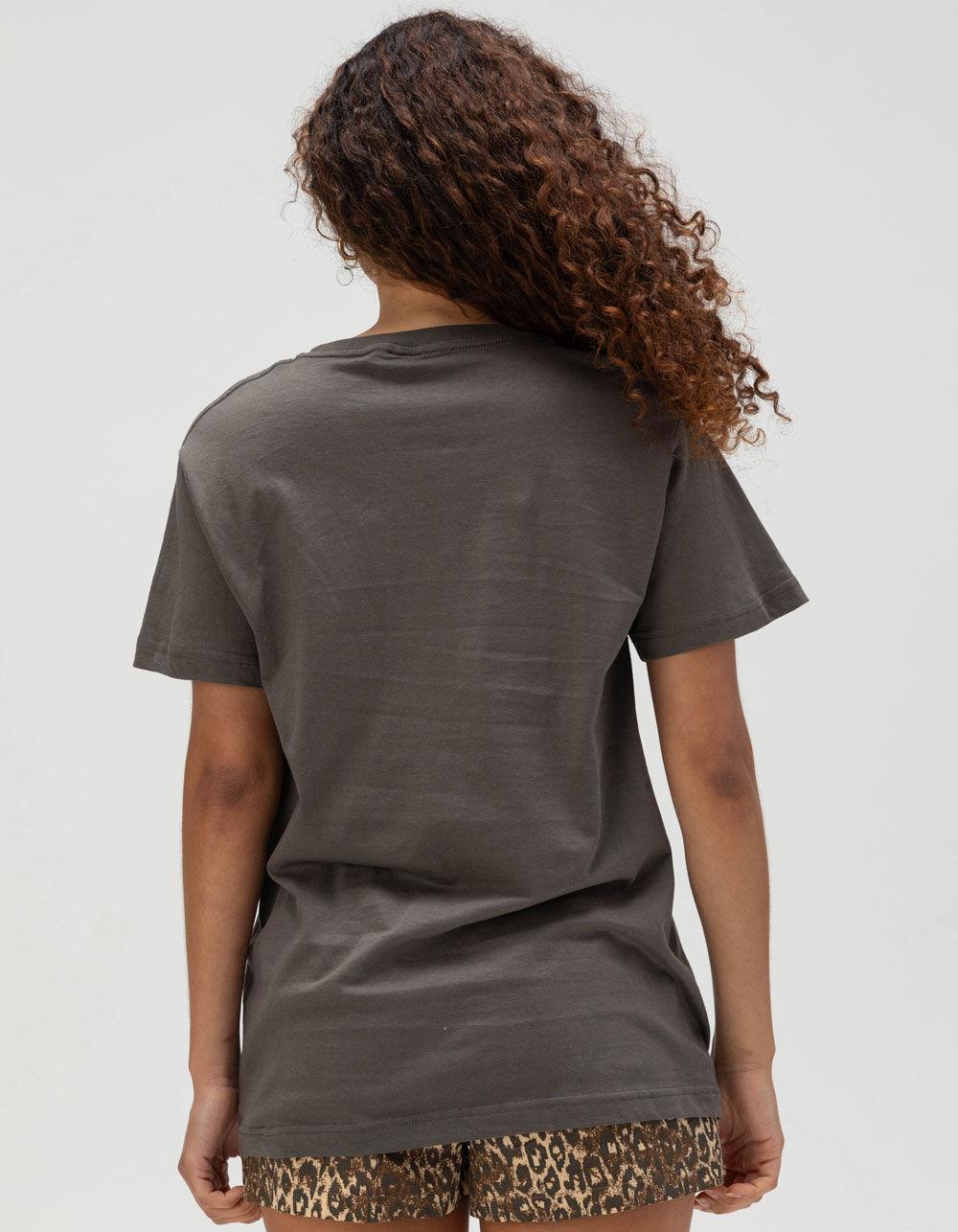 RSQ Womens Palm Springs Puff Boyfriend Tee - CHARCOAL Product Image