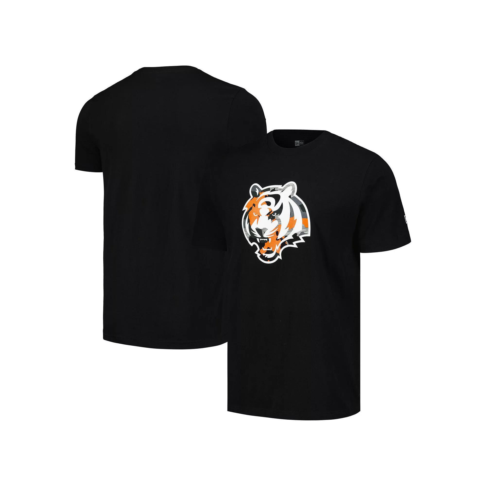 Mens New Era Cincinnati Bengals Camo Logo T-Shirt Product Image