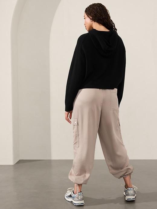 Alpine Cropped Hoodie Sweater Product Image