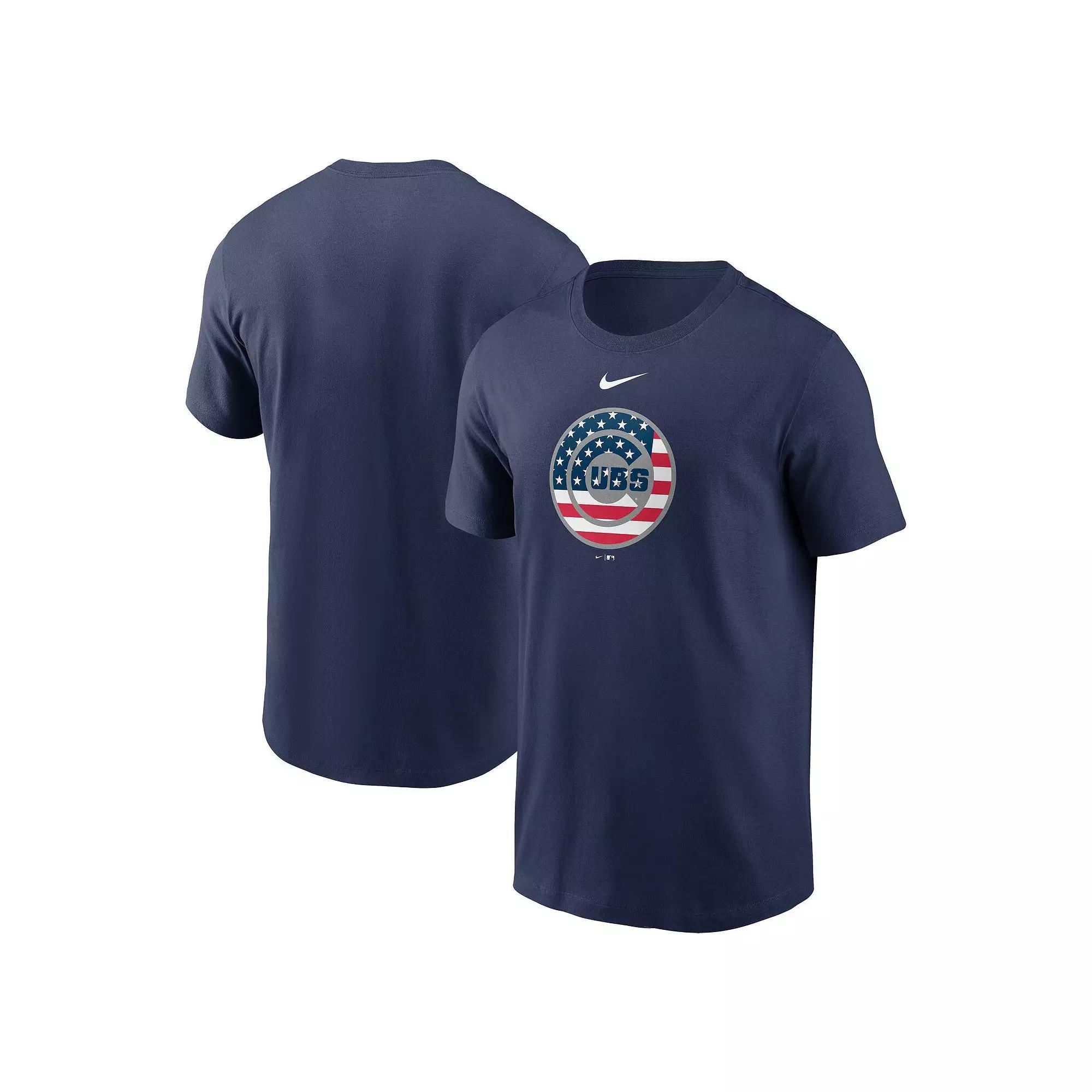 Mens Nike Chicago Cubs Americana T-Shirt Blue Product Image