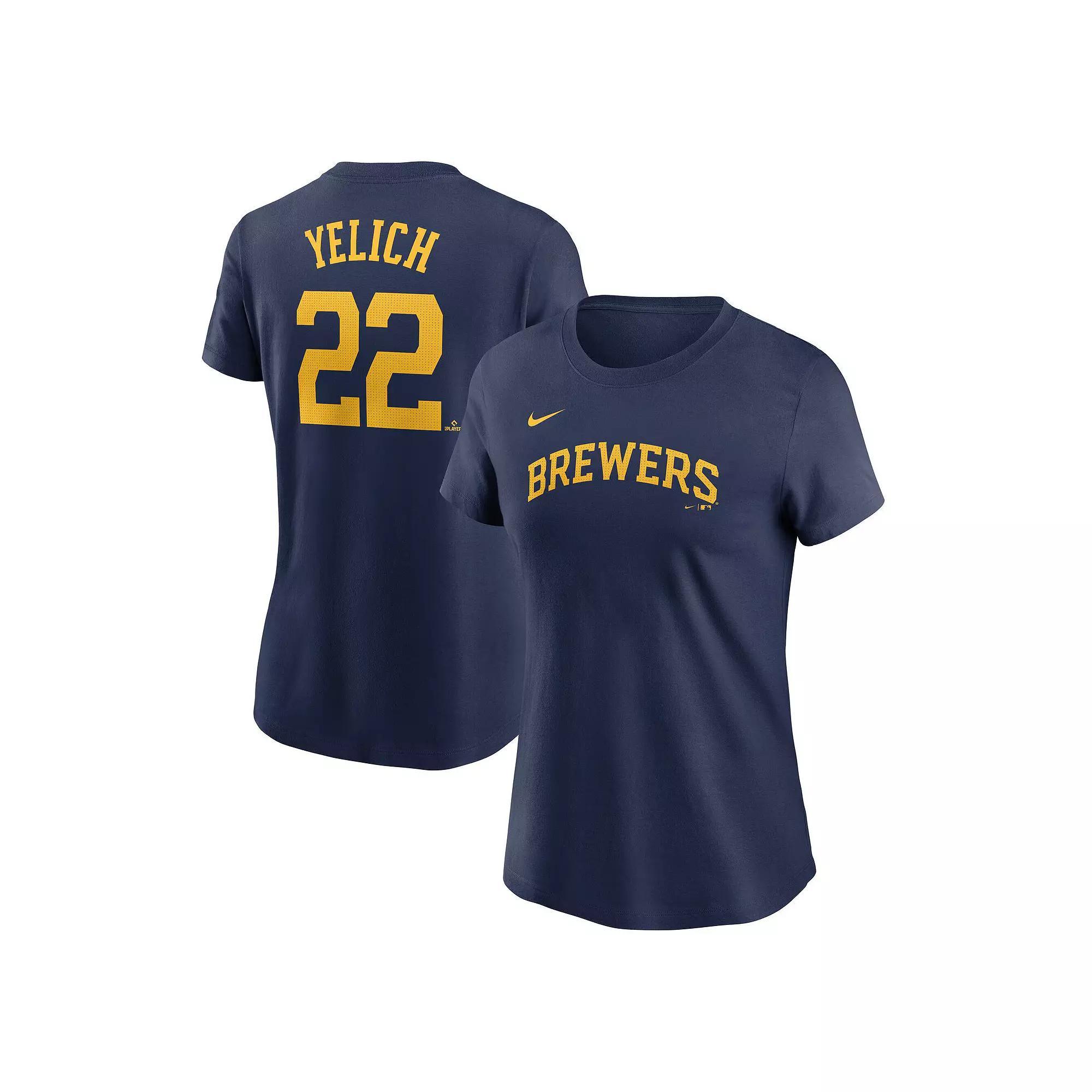 Women's Nike Freddie Freeman Royal Los Angeles Dodgers Fuse Name & Number T-Shirt, Size: Small, Blue Product Image