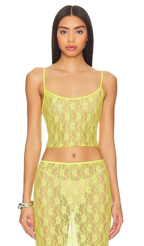 Lia Sheer Tank Top Product Image