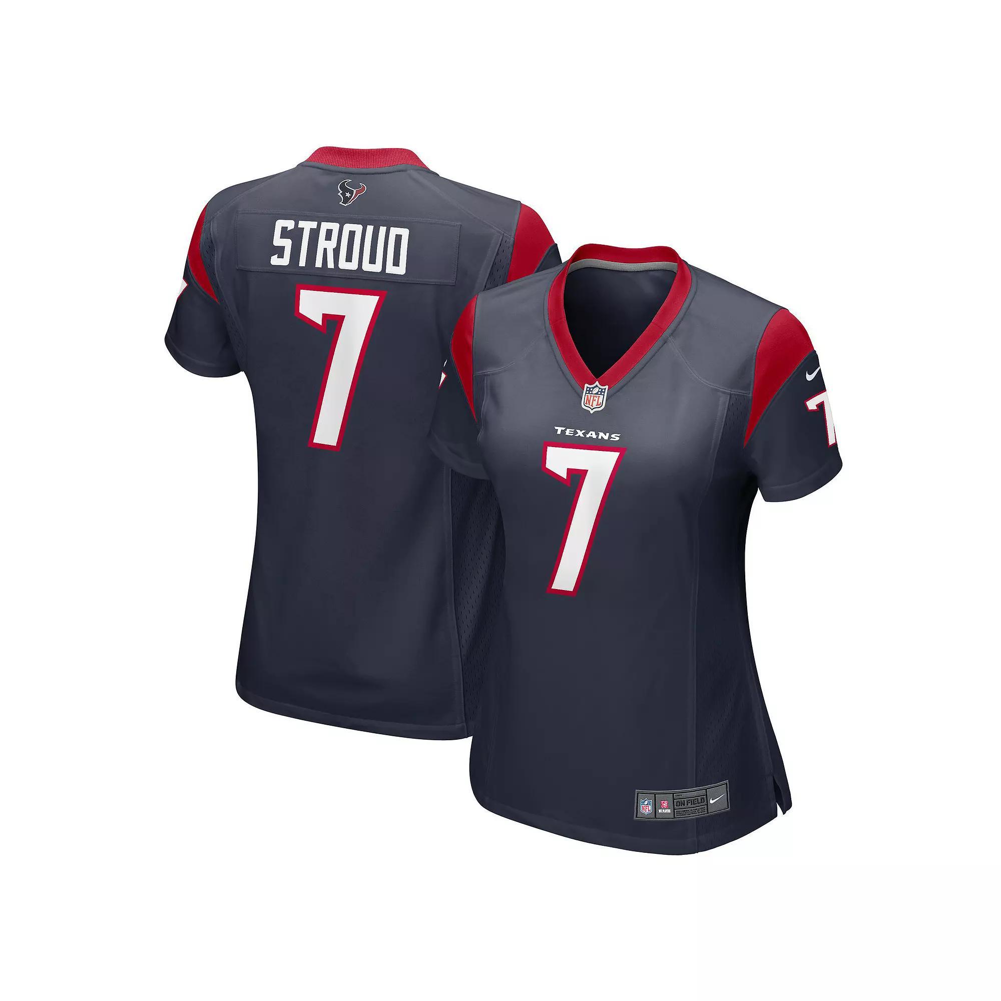 Women's Nike C.J. Stroud Navy Houston Texans Player Jersey, Size: Medium, Blue Product Image