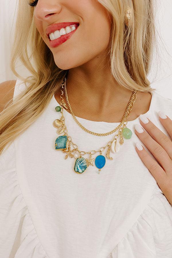 Coastal Views Semi Precious Charm Necklace Product Image