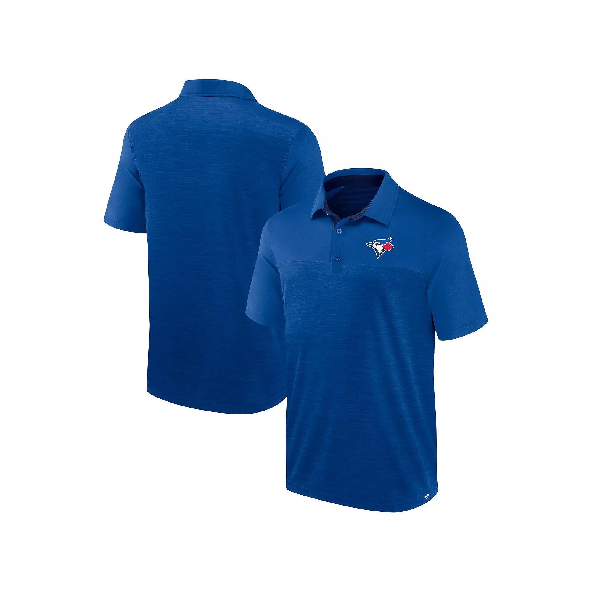 Men's Fanatics Royal Toronto Blue Jays Base Thief Polo, Size: XXL, Jay Blue Product Image