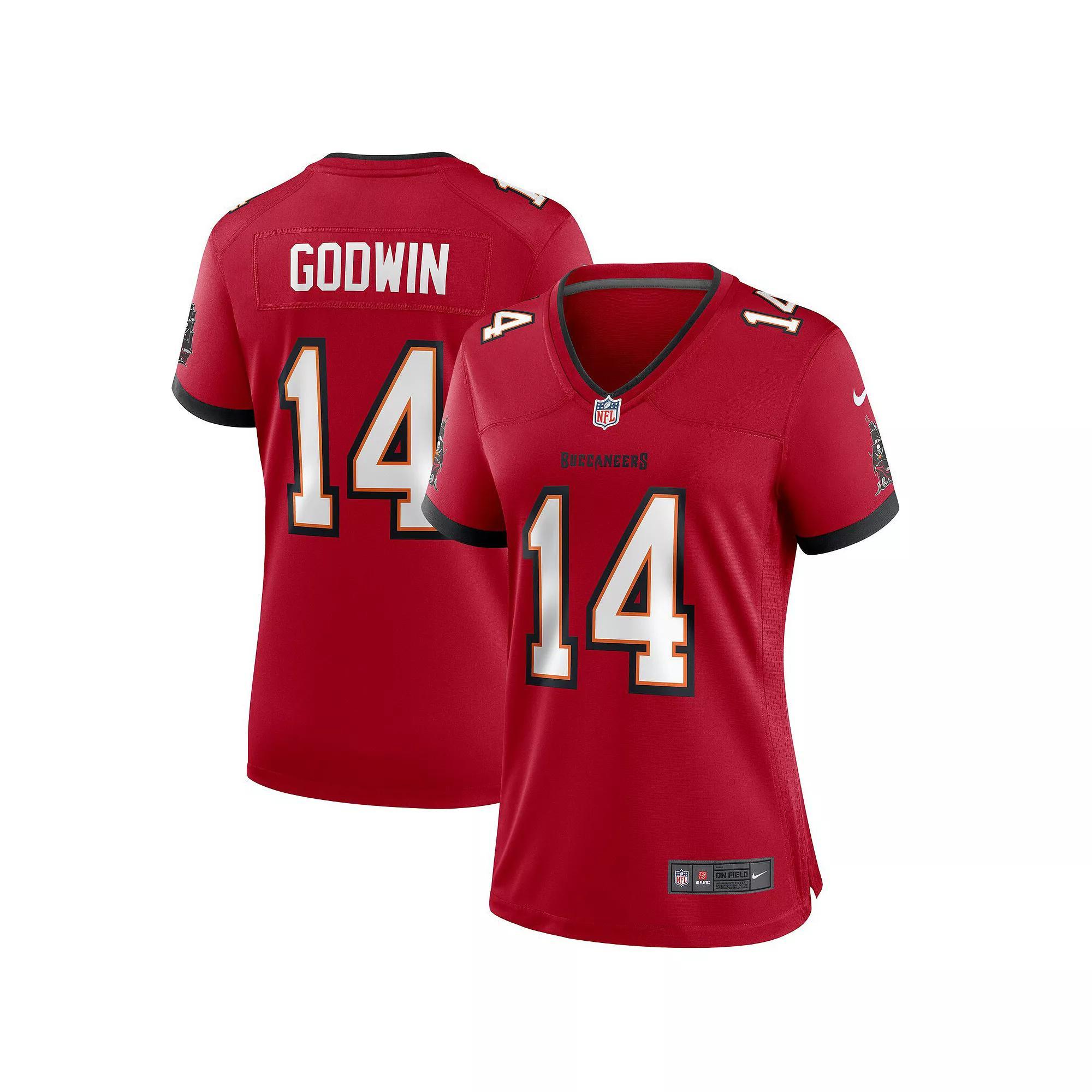 Women's Nike Chris Godwin Red Tampa Bay Buccaneers Game Player Jersey, Size: Medium Product Image