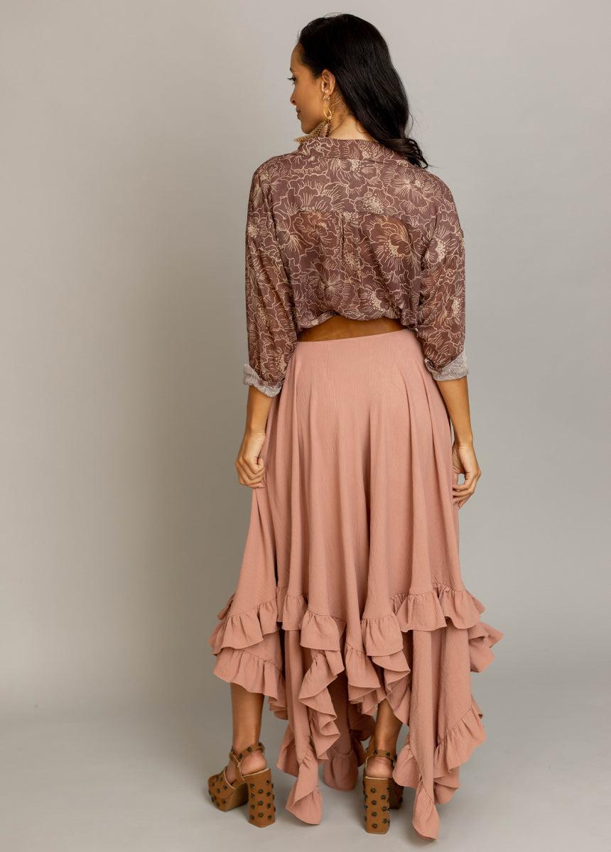 Sen Skirt in Rosette Female Product Image