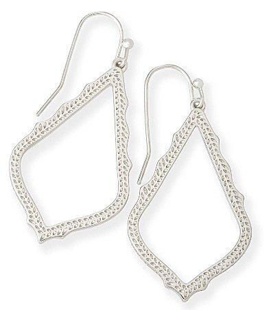 Kendra Scott Sophee Drop Earrings in Silver | Metal Product Image