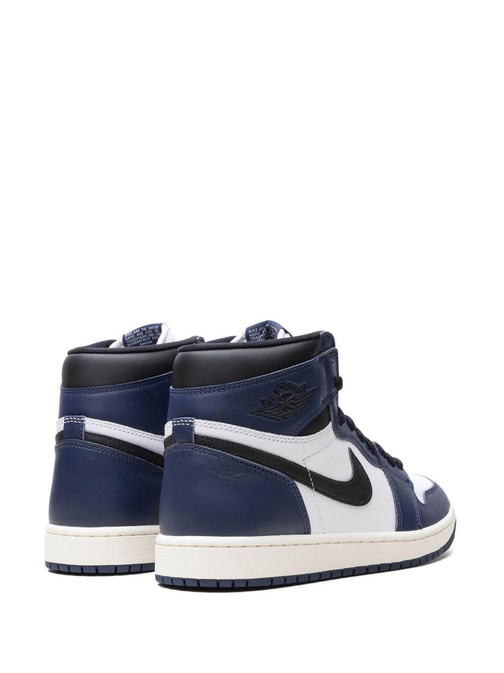 Air Jordan 1 Retro High OG "Midnight Navy" sneakers  Product Image