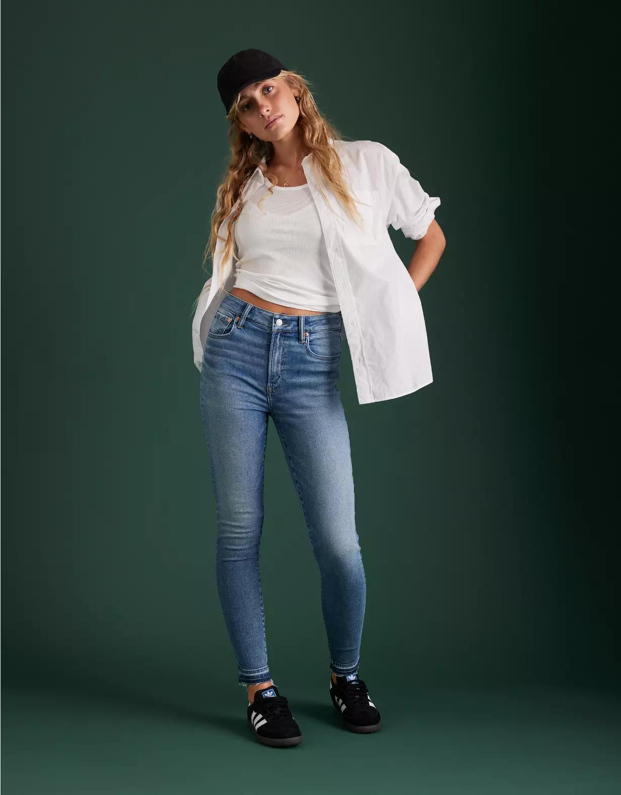 AE77 Premium Super High-Waisted Jegging Product Image