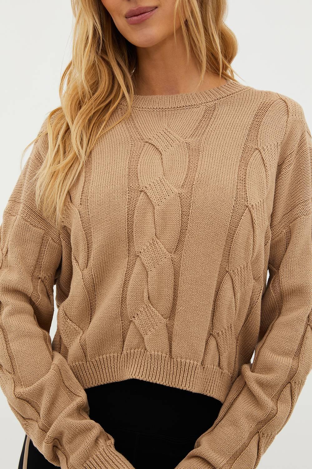 Clarice Sweater Sandshell Product Image