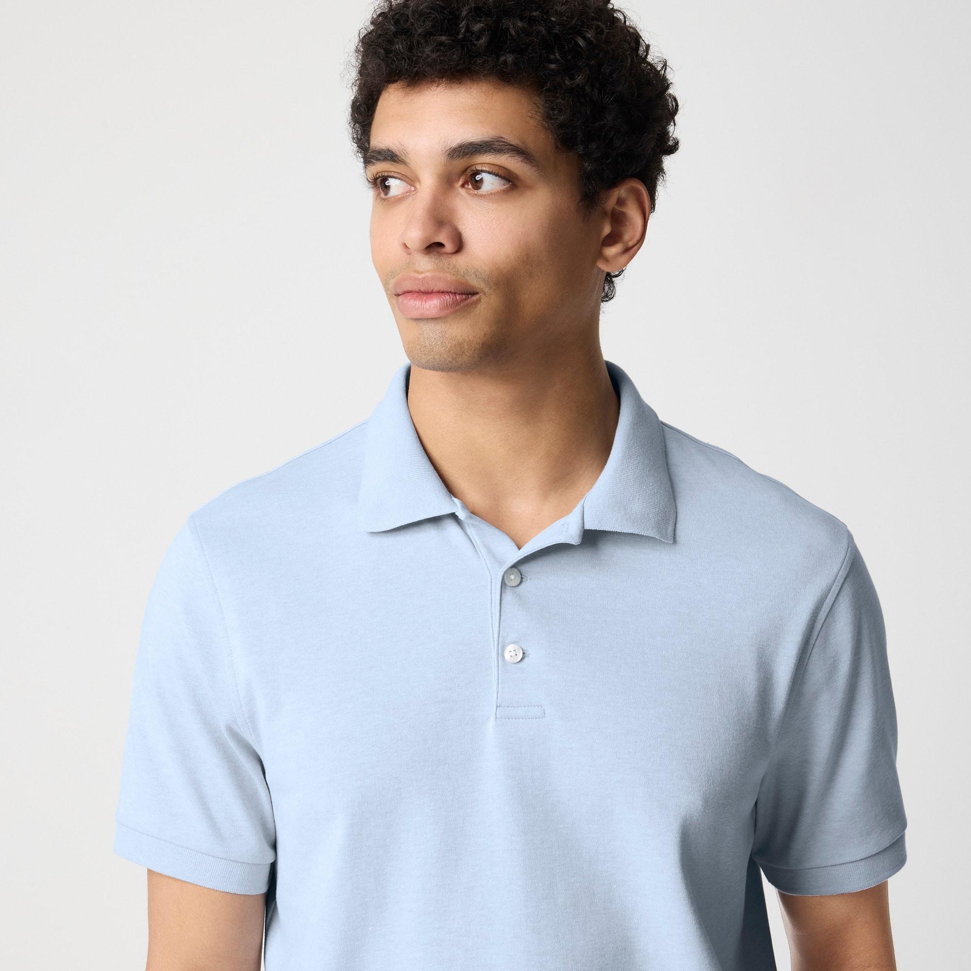 Soft-touch polo shirt Product Image