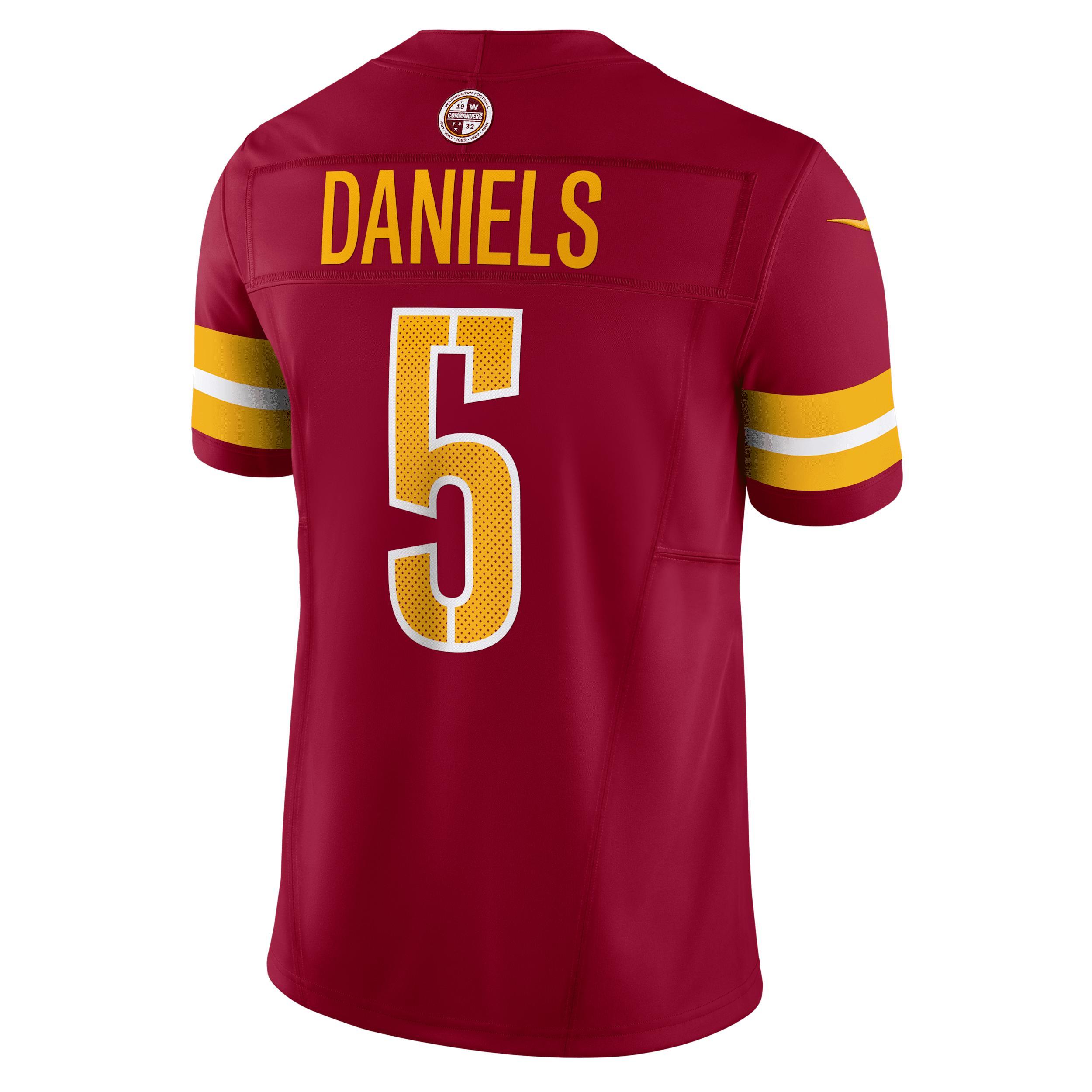 Jayden Daniels Washington Commanders Nike Men's Dri-FIT NFL Limited Jersey Product Image