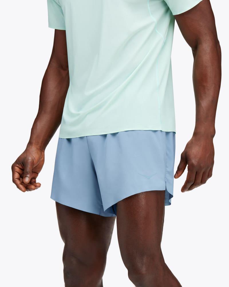 HOKA Men's Glide 5" Short w/Brief in Outer Space, Size XL Product Image
