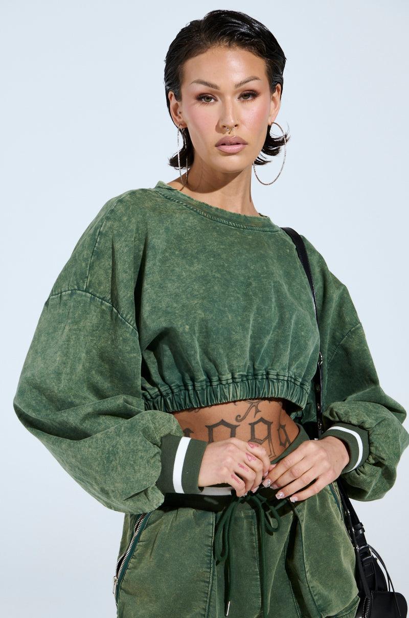 DUSTIN CROPPED CREW Product Image