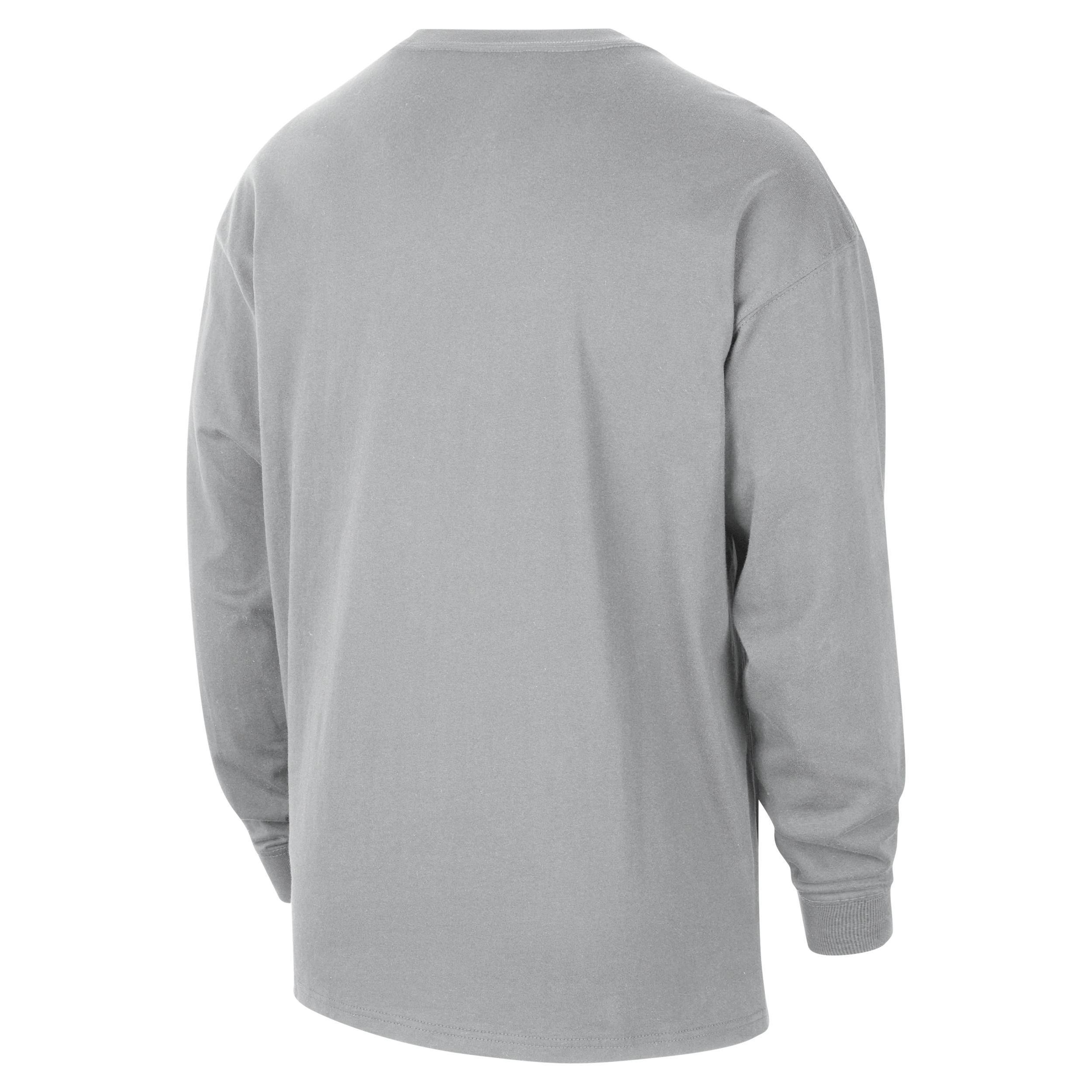 Dallas Mavericks Courtside City Edition Nike Men's NBA Max90 Long-Sleeve T-Shirt Product Image