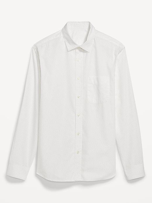 Slim Fit Built-In Flex Poplin Everyday Shirt Product Image