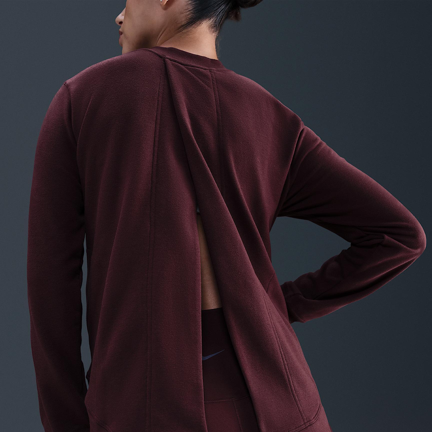 Nike (M) One Women's Reversible French Terry Pullover Top (Maternity) Product Image