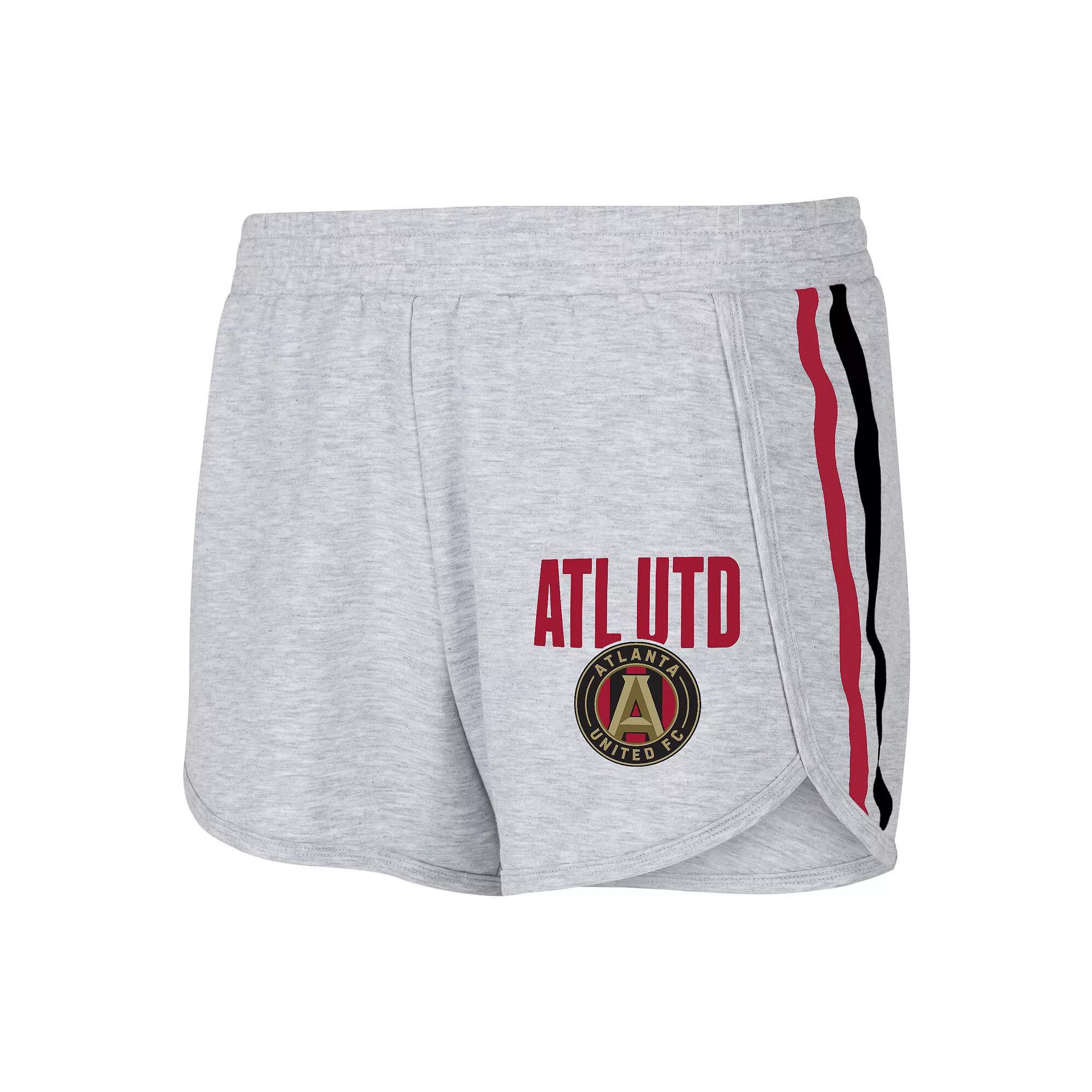 Women's Concepts Sport Gray Atlanta United FC Cedar Tri-Blend Shorts, Size: Medium, Atu Grey Product Image